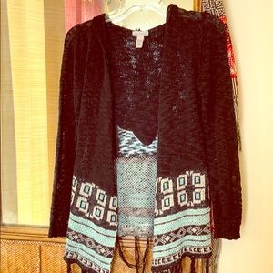 Fringe shawl